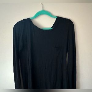 Long sleeve black shirt
